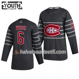 Lasten NHL Montreal Canadiens Pelipaita Shea Weber 6 Harmaa 2020 NHL All-Star Adidas Authentic 